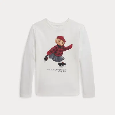 POLO RALPH LAUREN RALPH LAUREN POLO BEAR COTTON LONG-SLEEVE TEE