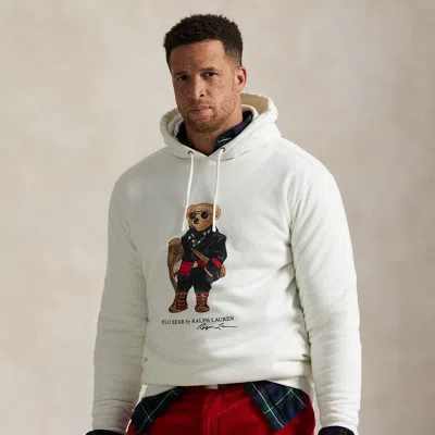 Polo Ralph Lauren Ralph Lauren Polo Bear Fleece Hoodie In White