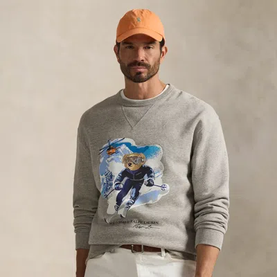 Polo Ralph Lauren Ralph Lauren Polo Bear Fleece Sweatshirt In Gray