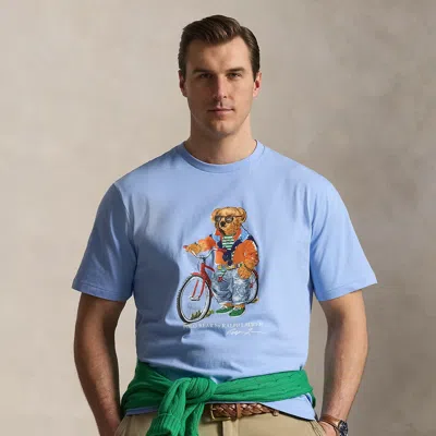Polo Ralph Lauren Ralph Lauren Polo Bear Jersey T-shirt In Blue