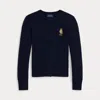 Polo Ralph Lauren Ralph Lauren Polo Bear Mini-cable Cotton Cardigan