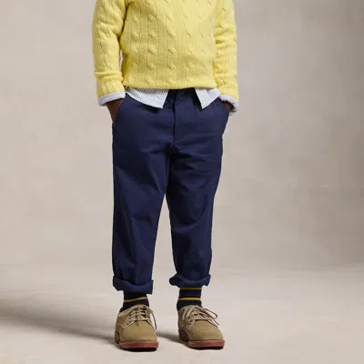 Polo Ralph Lauren Kids' Polo Prepster Stretch Chino Pant In Newport Navy