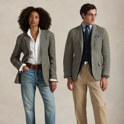POLO RALPH LAUREN RALPH LAUREN POLO SOFT TAILORED HERRINGBONE JACKET,0044303105