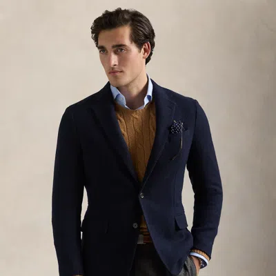 Polo Ralph Lauren Single-breasted Blazer In Blue