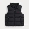 Polo Ralph Lauren Down Vest In Black