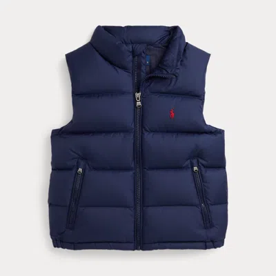 Polo Ralph Lauren Kids' Ralph Lauren Quilted Down Vest In Blue
