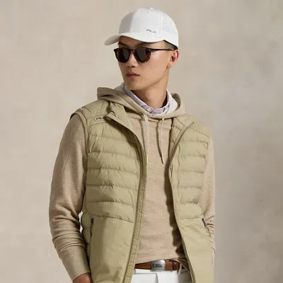 Polo Ralph Lauren Ralph Lauren Quilted Full-zip Vest In Brown