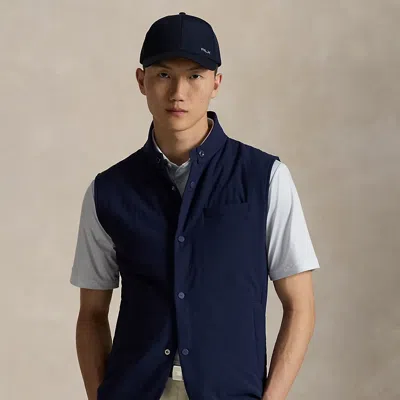 Polo Ralph Lauren Ralph Lauren Quilted Mockneck Vest In Blue