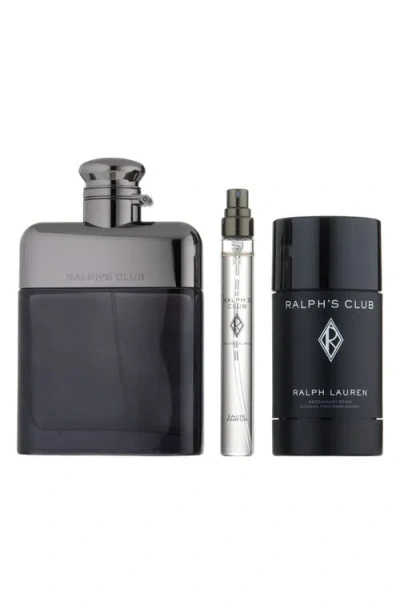 Polo Ralph Lauren Ralph Lauren Ralph's Club Eau De Parfum 3-piece Gift Set In No Color