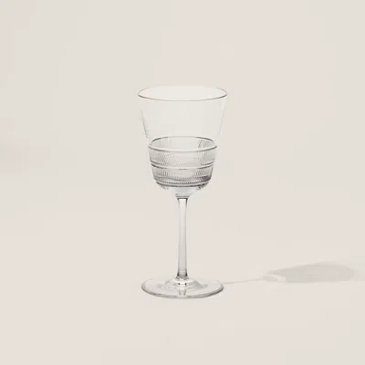 Polo Ralph Lauren Remy White Wine Glass In Clear