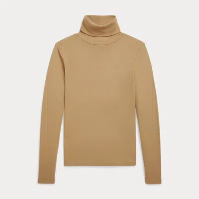 POLO RALPH LAUREN RALPH LAUREN RIBBED COTTON-BLEND TURTLENECK