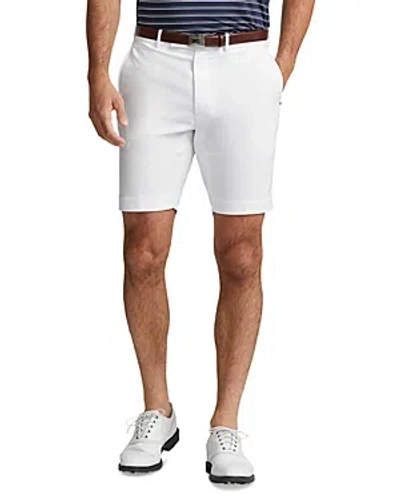 Polo Ralph Lauren Ralph Lauren Rlx Stretch Twill Tailored Fit 9 Performance Shorts In White