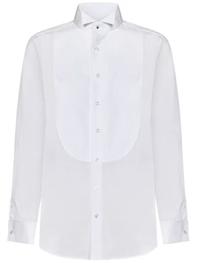 Polo Ralph Lauren Ralph Lauren Shirts Curved Hem Shirt In White