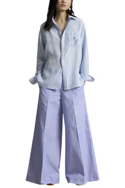 Polo Ralph Lauren Ralph Lauren Shirts Light Blue In Azzurro Blu