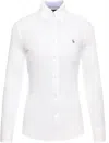 Polo Ralph Lauren Classic Long Sleeves Button Front Shirt Clothing In White