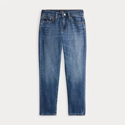Polo Ralph Lauren Kids' Ralph Lauren Sim Taper Indigo Jean In Blue