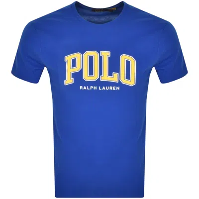 Polo Ralph Lauren Ralph Lauren Slim Fit Logo T Shirt Blue
