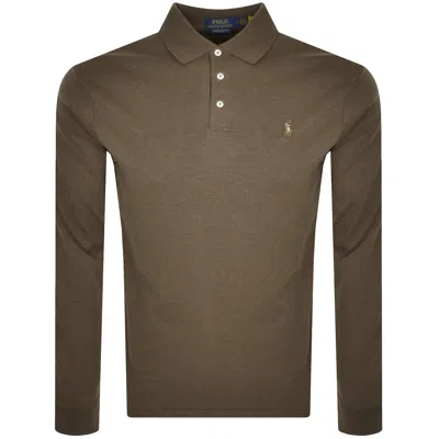 Polo Ralph Lauren Ralph Lauren Slim Fit Polo T Shirt Brown