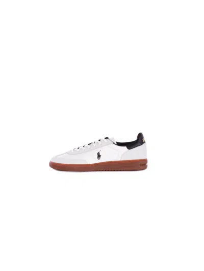 Polo Ralph Lauren Ralph Lauren Sneakers White In Bianco Chiari E Naturali