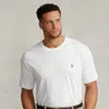 Polo Ralph Lauren Ralph Lauren Soft Cotton Crewneck T-shirt In White