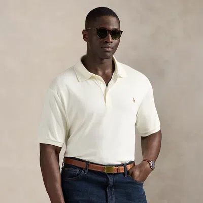 Polo Ralph Lauren Ralph Lauren Soft Cotton Polo Shirt In White