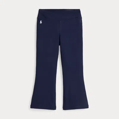 POLO RALPH LAUREN RALPH LAUREN STRETCH JERSEY FLARE LEGGING