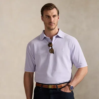 Polo Ralph Lauren Ralph Lauren Stretch Oxford Mesh Polo Shirt In Multi