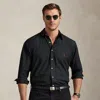 Polo Ralph Lauren Ralph Lauren Stretch Poplin Shirt In Black