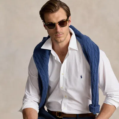 Polo Ralph Lauren Ralph Lauren Stretch Poplin Shirt In White