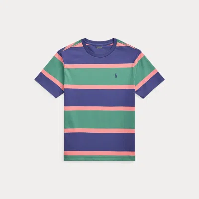 Polo Ralph Lauren Kids' Ralph Lauren Striped Cotton Jersey Tee In Multi