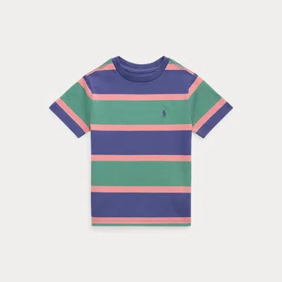 POLO RALPH LAUREN RALPH LAUREN STRIPED COTTON JERSEY TEE