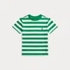 Polo Ralph Lauren Boys 8-20 Striped Cotton Jersey Tee In Multi