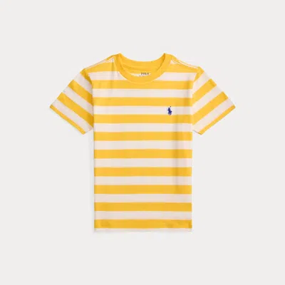 POLO RALPH LAUREN RALPH LAUREN STRIPED COTTON JERSEY TEE