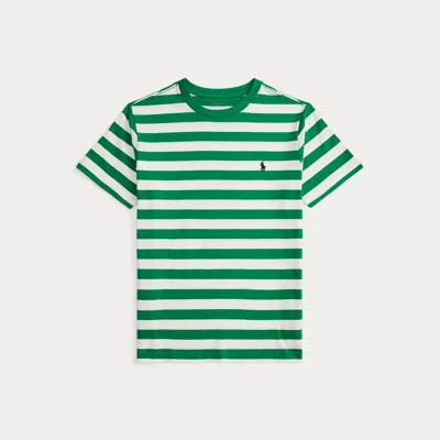 POLO RALPH LAUREN RALPH LAUREN STRIPED COTTON JERSEY TEE