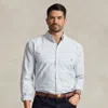 Polo Ralph Lauren Ralph Lauren Striped Oxford Shirt In Blue