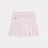 Polo Ralph Lauren Ralph Lauren Striped Pleated Oxford Mesh Skort