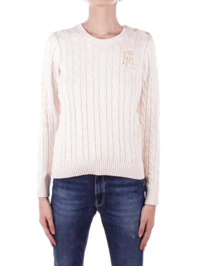 POLO RALPH LAUREN RALPH LAUREN SWEATERS BEIGE