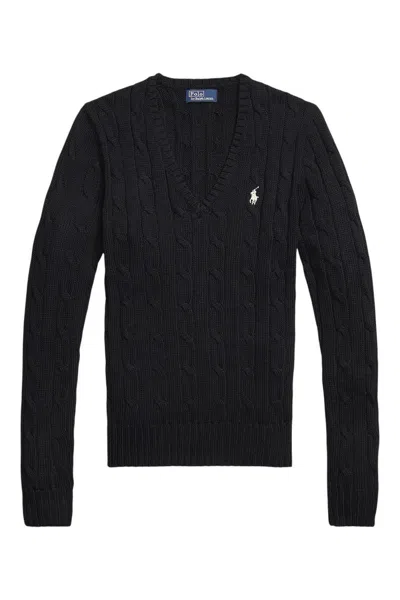 Polo Ralph Lauren Ralph Lauren Sweaters Black In Nero Neri E Grigi