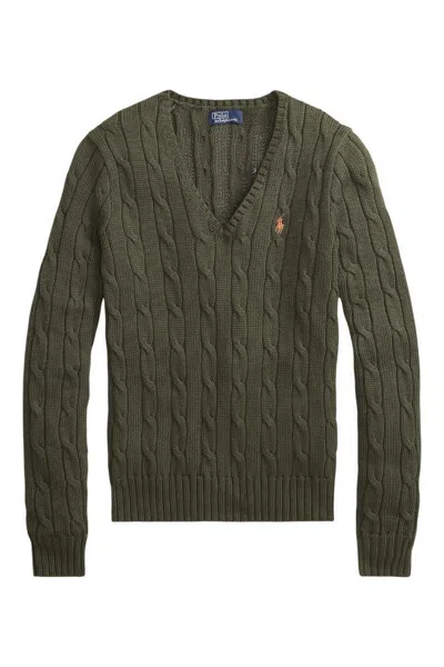 Polo Ralph Lauren Ralph Lauren Sweaters Military Green In Militare Blu E Verdi