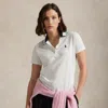 Polo Ralph Lauren Ralph Lauren Tailored Fit Jersey Polo Shirt In Neutral