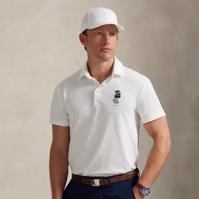 Polo Ralph Lauren Ralph Lauren Tailored Fit Polo Bear Polo Shirt In White