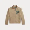 Polo Ralph Lauren Ralph Lauren Tennis-patch Cotton Twill Jacket In Neutral