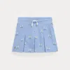 Polo Ralph Lauren Ralph Lauren Tennis-print Stretch Mesh Skort