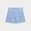 Polo Ralph Lauren Ralph Lauren Tennis-print Stretch Mesh Skort