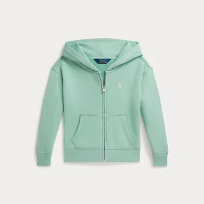 Polo Ralph Lauren Kids' Ralph Lauren Terry Full-zip Hoodie In Green