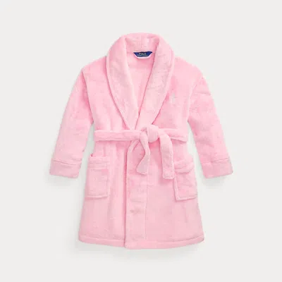 Polo Ralph Lauren Kids' Ralph Lauren Terry Robe In Pink