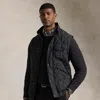 Polo Ralph Lauren Ralph Lauren The Beaton Quilted Vest In Black
