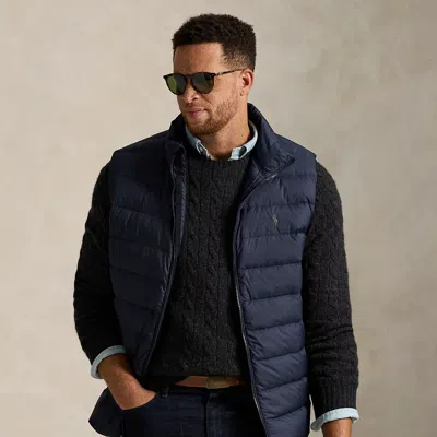 Polo Ralph Lauren Ralph Lauren The Colden Packable Down Vest In Blue