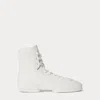 Polo Ralph Lauren Ralph Lauren The High-top Pony Ballerina Sneaker In White