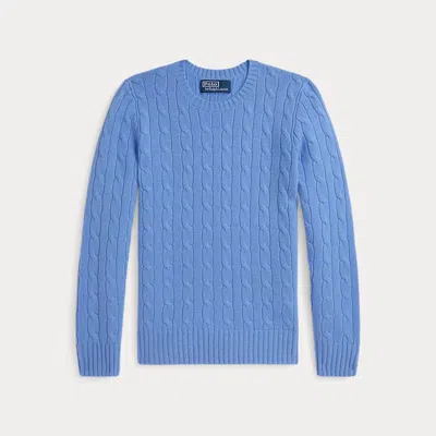 Polo Ralph Lauren Kids' Ralph Lauren The Iconic Cable-knit Cashmere Sweater In Blue